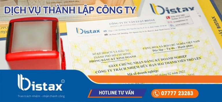 Dịch vụ thành lập công ty trong nước tại TPHCM