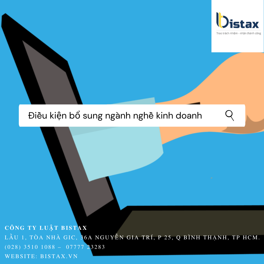 Điều kiện bổ sung ngành nghề kinh doanh