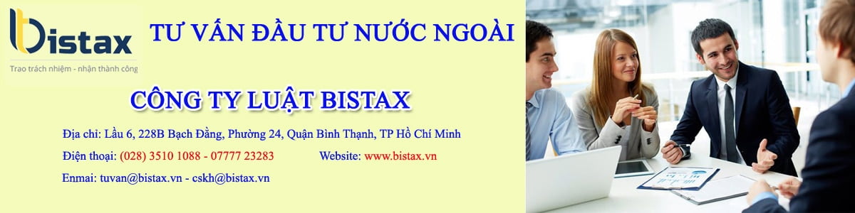 Dịch vụ tư vấn đầu tư thành lập doanh nghiệp vốn nước ngoài tại Luật Bistax,thành lập công ty vốn nước ngoài