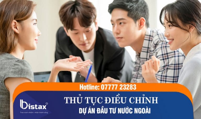 Thủ tục điều chỉnh dự án đầu tư