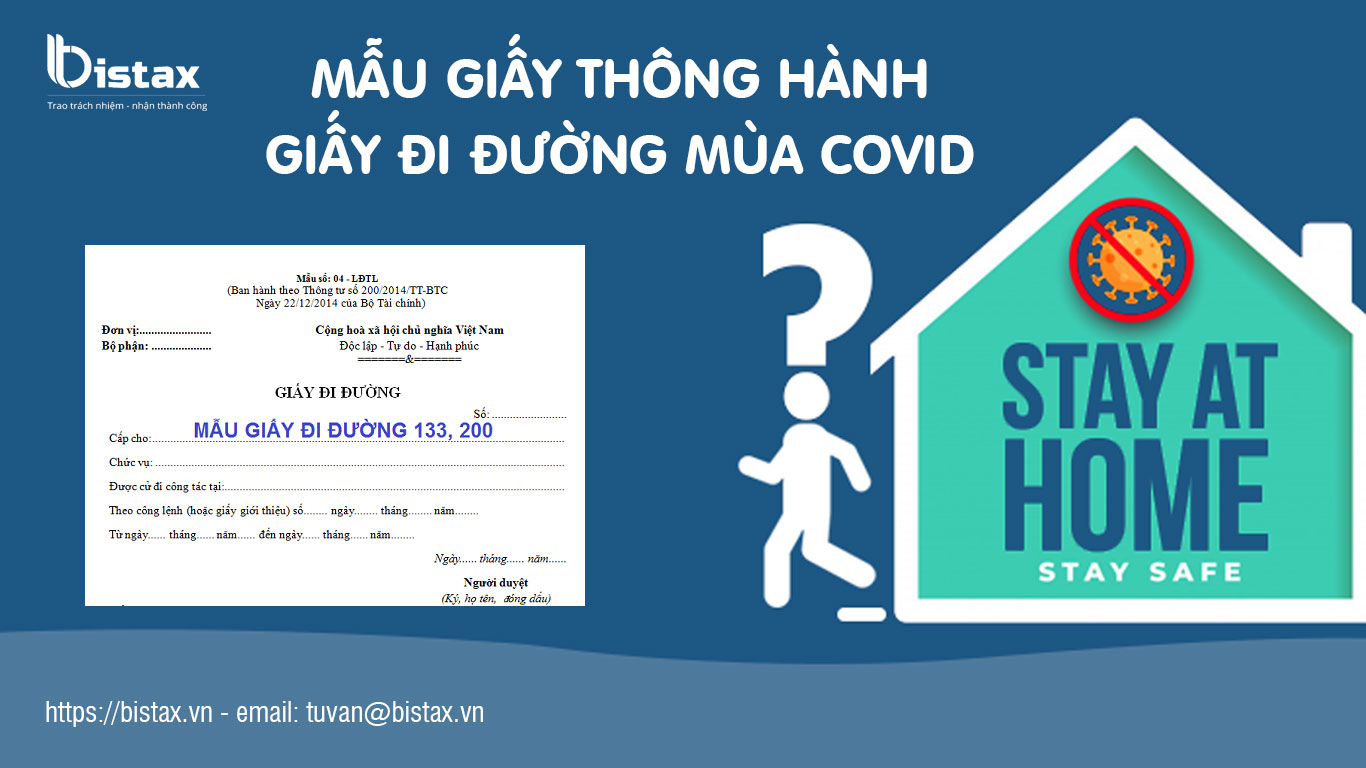 Tải Mẫu giấy thông hành, giấy đi đường mùa covid