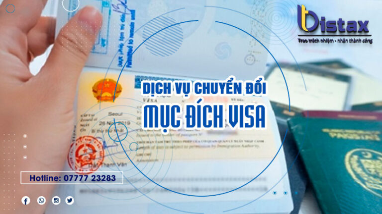 Dịch vụ chuyển đổi mục đích visa