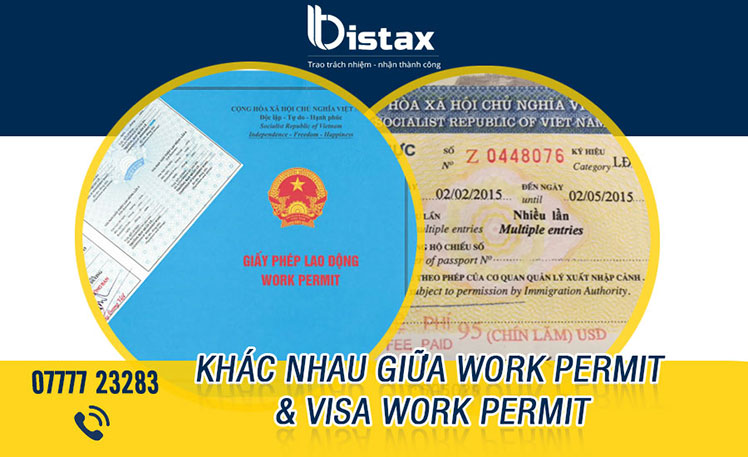 Khác nhau giữa Work Permit và Visa Work Permit