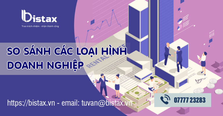 So sánh các loại hình doanh nghiệp