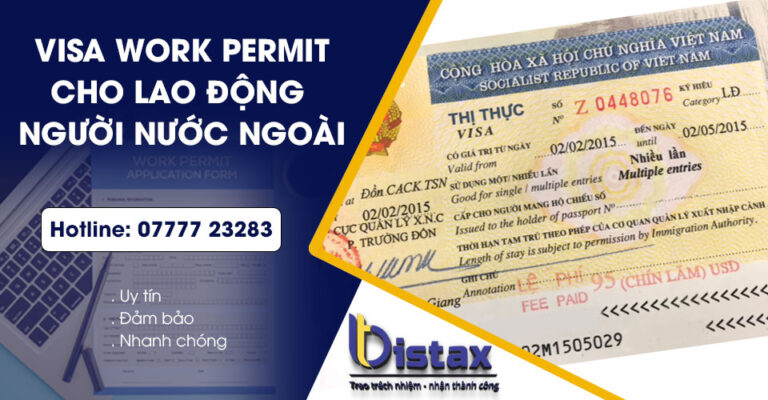 Visa work permit cho người nước ngoài