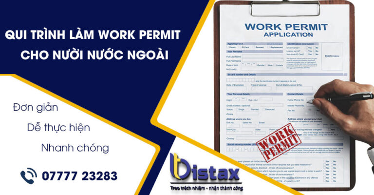 Qui trình làm work permit cho người nước ngoài