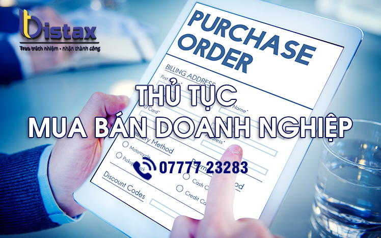 Thủ tục mua bán doanh nghiệp