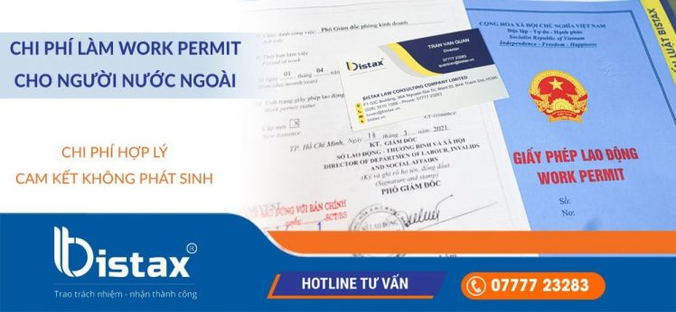 Chi phí làm work permit cho người nước ngoài tại TPHCM